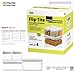 Flip-tite canister collection. Starter set. (4 pcs/set), lear ring/square/3 size. (U429061)
