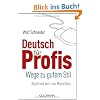 Deutsch f�r Profis: Wege zu gutem Stil  -  Illustriert von Luis Murschetz