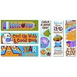 TREND T12907 Bookmark Combo Packs, Reading Fun Variety Pack #2, 2w x 6h, 216/Pack