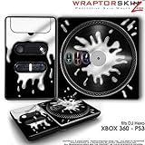 DJ Hero Skin Chrome Drip on Black fit XBOX 360 and PS3 (DJ HERO NOT INCLUDED)