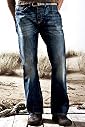 North Coast Pure Cotton Bootleg Jeans with Belt �9