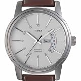 Timex Men's Premium Collection Perpetual Calendar Brown Leathe Strap Watch #T2K621