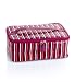 4 Piece Stripe Spot Cosmetic Bag Set