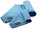 Microfiber Sport Towel and Hand Towel, Blue