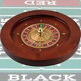 Deluxe Wooden Roulette Wheel - 19.75 inch