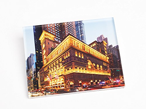 Carnegie Hall Facade Magnet At Night