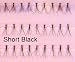 Zink Color Individual Human Hair False Eyelashes If3 8Mm