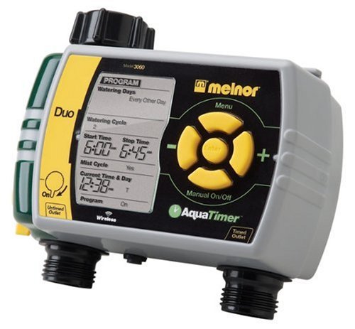 Melnor 3060 6-Cycle Electronic AquaTimer Digital Dual Hose Timer Melnor 3060 6-Cycle Electronic AquaTimer Digital Dual Hose Timer