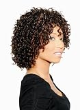 Afro Beauty Collection Synthetic Hair Wig - Elle - Color FS1B-27 - Off Black with Golden Blonde