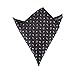 Hello Tie Men's Jacquard Pocket Squares Handkerchiefs, 6pcs/ lot Set 3, One Size