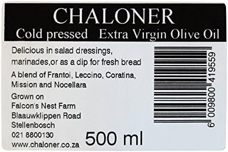 Chaloner Extra Virgin Olive Oil 500ml Gold Award Winner