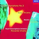 Mosolov-les Fonderies d'Acier-Prokofiev-Sym.N 3-Chailly-Rco-Var�se-Arcana-