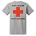 Give Blood - Play Lacrosse T-Shirt