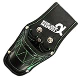 （まとめ）電工ポケット WAIST GEAR 【ドライバー2本/ペンチ差し】×5セット グリーン（緑） マーベル MDP-63AG