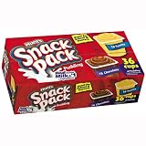 Snack Pack Pudding 36 Cups Chocolate and Vanilla Value Pack