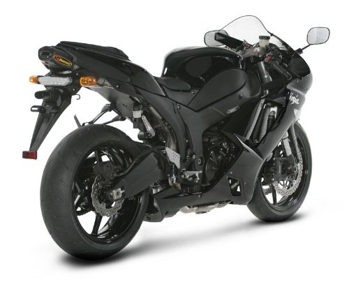 Akrapovic Evolution Exhaust with Hexagonal Muffler - Full System/Carbon Fiber