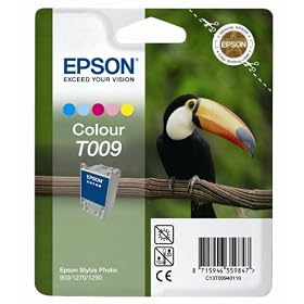Epson T009 - Cartouche d'encre d'origine - 1 x jaune, cyan, magenta, magenta clair, cyan clair