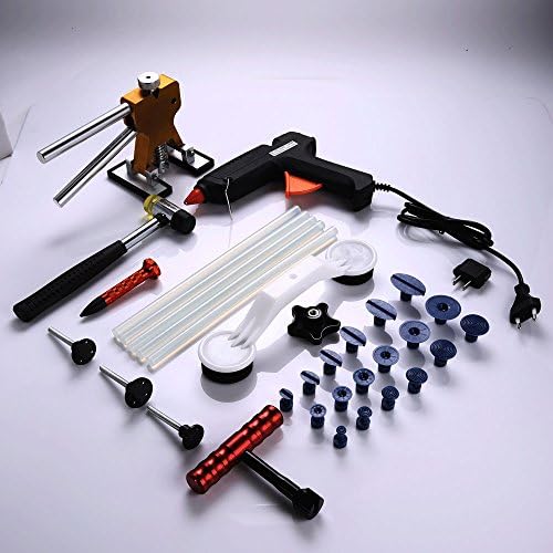 35 PCS Dent removel kit-T bar + dent lift tools -PDR Tools-Paintless Dent Repair