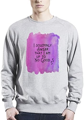 I solemnly swear that I am not up to no good Harry Potter inspired quote sweatshirt