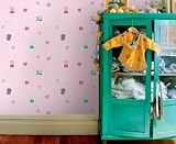 Decofun, Peppa Pig Wallpaper, Pink