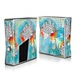 Coral Design Protector Skin Decal Sticker for Xbox 360 S Game Console Full Body