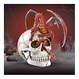 Mortal Doom Collectible Dragon And Skull Of A Fallen Knight Figurine by The Hamilton Collection