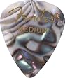 Fender 351 Premium Celluloid Guitar Picks, 12 Pack, Abalone, Medium