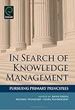Knowledge management in theory and practice