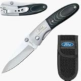 Black Micarta Ford Folding Knife