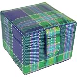 Violet Kelly Green Baekgaard Fall Tartan Brights Jewelry Box