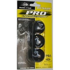 Dunlop Squashb�lle 3er Pro