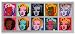 10 Marilyns, 1967 - Silver by Andy Warhol 22"x52.75" Art Print Poster