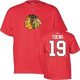 Jonathan Toews Reebok Player Name and Number Chicago Blackhawks Youth Tee