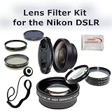 Digital Accessory Kit For Nikon D40, D40X, D50, D60 Digital SLR Cameras