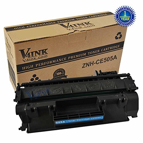 V4INK ® New Compatible CE505A 05A Toner Cartridge Black 05A FOR LaserJet P2035, P2035n, P2050, P2055, P2055d, P2055dn, P2055x