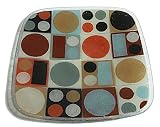 Peggy Karr 12-Inch Glass Metro Earth Square Plate