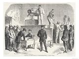 In the Last Year of the War the Federal Government Introduces Conscription Giclee Poster Print, 18x24