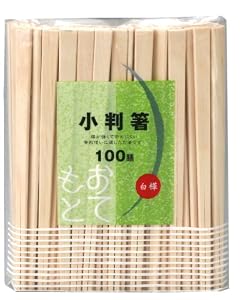 大和物産 白樺小判箸 こだち 100膳