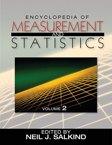 Encyclopedia of Measurement and Statistics