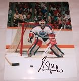 Grant Fuhr Autographed Edmonton Oilers 8x10 Photo W/PROOF, Picture of Grant Signing For Us, 5x Stanley Cup Champion, St. Louis Blues, Calgary Flames, Buffalo Sabres, Los Angeles Kings, Toronto Maple Leafs