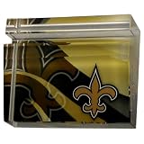 NFL New Orleans Saints Crystal Business Cardholder