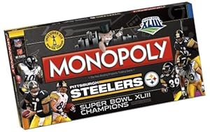Steelers Super Bowl Champions Monopoly
