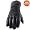 Leather Gloves - Mens Lined Motorcycle Glove with Rain Cover GL2066