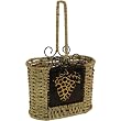 Rope and Metal double Wine Basket or carrier