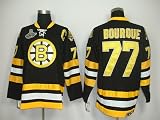 Bourque #77 NHL Boston Bruins Black Hockey Jersey Sz54