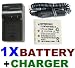 NEEWER® NP-40 Battery + Charger Set for Pentax Optio: S, S4, S4i, S5i, S5n, S5z, S6, S7, SV % MORE!