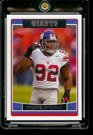 2006 Topps # 274 Michael Strahan - New York Giants - NFL Football Cards