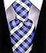 Scott Allan Mens Gingham Plaid Necktie
