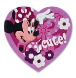 Homelegend DRMNI4R Disney Mickey Club House Shaped Minnie 4-Foot 70N Modacrylic Accent Rug