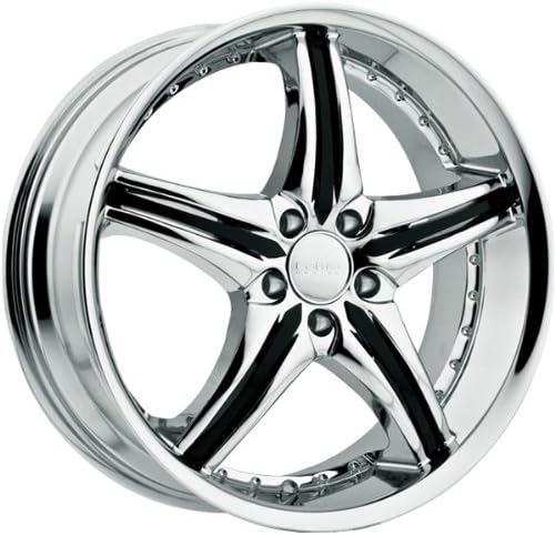 Cattivo 730 20x9.5 Chrome Wheel / Rim 5x112 with a 35mm Offset and a 74.10 Hub Bore. Partnumber 730295544+35C